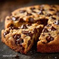 Easy Chocolate Chip Cookie Cake Recipe Giant Gooey