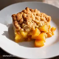 My GoTo Peach Crumble Recipe Easy Golden