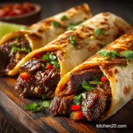 Grandmas Hug Carne Guisada with HeavenSent Flour Tortillas