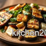 Easy Griddled Aubergine Halloumi Salad Delight: The Ultimate Summer Treat