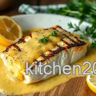 How to Make Grilled Sea Bass with Luscious Lemon Sauce: A Delicious Delight
