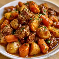 Healthy Crockpot Pot Roast for 6 Servings