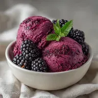 Mulberry Ice Cream for 6 Servings