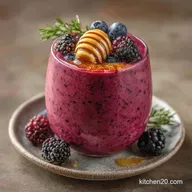 Healthy Mulberry Smoothie in 5 Minutes