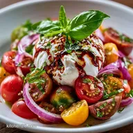 Heirloom Tomato Salad with Burrata