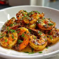 High Protein Honey Garlic Shrimp: Sticky Glaze