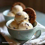 Dreamy Homemade Cookies Cream Ice Cream Two Ways