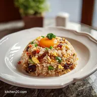 Hibachi Fried Rice for 4 Servings: A Classic Japanese Side Dish