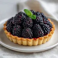 Mulberry Tart: Shatter Crisp Base