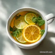 Honey Citrus Mint Tea in 10 Minutes