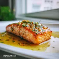 Honey Garlic Glazed Salmon in 15 Minutes