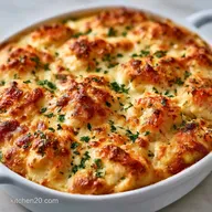 Hot Baked Crab Casserole in 35 Minutes