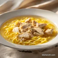 Instant Pot Chicken Noodle Soup: Silky