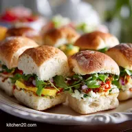 Juicy Mini Sandwiches for Parties in 25 Minutes