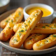 Ultimate Keto Cheesy Garlic Breadsticks LowCarb Comfort