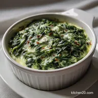 Low Carb Keto Creamed Spinach Recipe: Velvety Thick