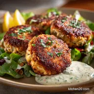 Foolproof GlutenFree Keto Crab Cakes with Zesty Aioli