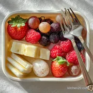 Kids Snack Bento Box for 15 Minutes, Cheese and Fruit