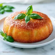 Lemon Basil Olive Oil Cake for 12 Slices