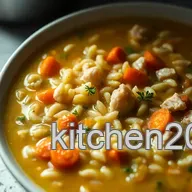 My Best Chicken Lemon Orzo Soup: A Cozy, Three-Step Wonder!