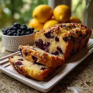 Lemon Blueberry Bread: Zesty, Tender Crumb Loaf