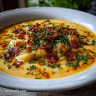 Loaded Potato Soup Ready in 30 Min | Homemade Potato Soup Recipe