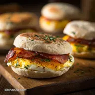 Freezer Breakfast Sandwiches Ultimate MakeAhead English Muffins