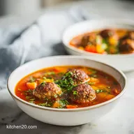 Meatball Soup in 40 Minutes
