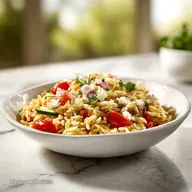 Mediterranean Orzo Salad in 20 Minutes