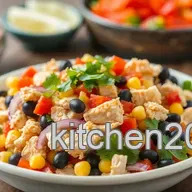 How to Mix Up Zesty Mexican Chicken Salad Fast for a Delicious Meal!