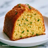 Moist Basil Sugar Pound Cake for 12