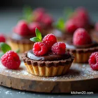 Easy NoBake Valentines Day Treats Decadent Chocolate Tarts