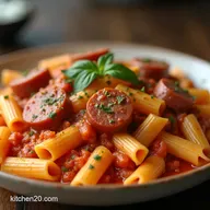 Easy One Pot Smoked Sausage Pasta Recipe 35 Mins Total