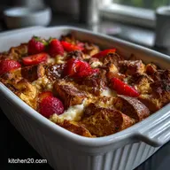 Overnight French Toast Casserole: Creamy Center