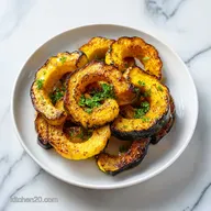 Roasted Acorn Squash: Tender and Caramelized