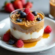 Peanut Butter Greek Yogurt Parfait My GoTo Snack