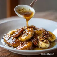 Pecan Bananas Foster for 4 Servings