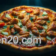 Easy Nando's Inspired Peri Peri Chicken Pizza Recipe
