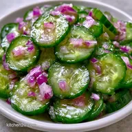 Pickled Cucumber Salad with Rice Vinegar