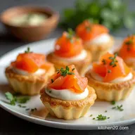 Smoked Salmon Puff Parcels Easy Party Appetizers