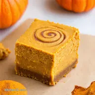Pumpkin Butter Swirl Cheesecake Bars Fall Baking Bliss