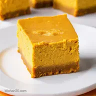 Pumpkin Swirl Cheesecake Bars Easy Canned Pumpkin Recipes