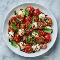 Quick Garden Basil Tomato Salad: 10 Min