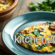 My Grandmother's Quick Spinach & Mushroom Omelette Delight: 5 Easy Tips!