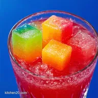 Rainbow Refresher Ice Cubes A Colorful Cocktail Boost