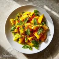 Refreshing Mango Salad Recipe with Lime in 15 Minutes