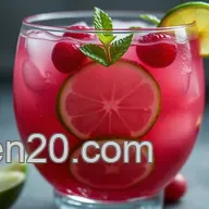 Refreshing White Cranberry Juice Spritzer: A Simple Summer Delight