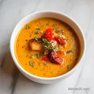 Roasted Butternut Squash and Sweet Potato Soup: Creamy Vegan Blend