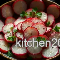Easy Roasted Radish Salad: A Zesty Herb-Infused Delight