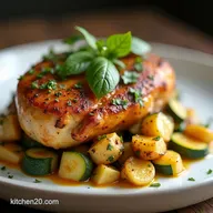 Easy Rotisserie Chicken Zucchini Casserole 50Minute Supper